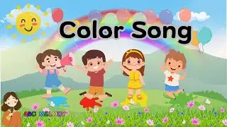 Learn Colors with Fun! 🟥🟦🟨 | Cute Bear, Bunny & Kid | Educational Cartoon for Kids |ABC MELODY