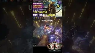 Our STRONGEST build showcase in 3.24! 6 man CARRY on all content!【Manaforged GOD】coming soon!