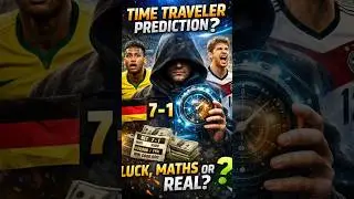 He Predicted Brazil vs Germany 7&ndash;1&hellip; Was He a Time Traveler? 😱⚽ #shorts