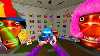 NEW MUNCI RAINBOW DELGADO FAMILY PACK IN LIMINAL HOTEL Ultimate Nextbots in HOTEL Garry's Mod p5