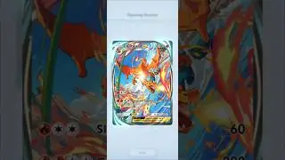 Charizard ex Immersive card animation in Pokemon TCG Pocket #charizard #pokemon #pokemongame #ptcgp