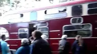 Rare half-decker coach and teesside trolleybus