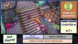 Balan Wonderworld - #28 - Chapter 10: Act 1 - Statues 1, 2, 3, 4, 5, 8, 9