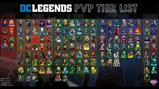 End Game PvP Tier List - August 2020 - DC Legends Fight Superheroes