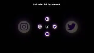 #shorts Social logo animation | HTML & CSS | @iqracs