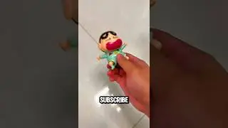 Mini Shinchan and his friends created chaos 😱~mini wood toy-wood working art skill #shorts