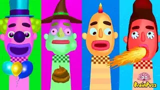 Sandwich Runner 🥊 БИТВА НЕ ТОТ ЦВЕТ - Забавные мобильные игры. Прохождение всех уровней. НОВОЕ ОБ...