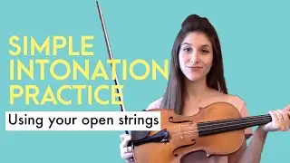 Practice Intonation Using OPEN STRINGS: our built-in tuner 😎