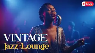LIVE Jazz Blues Session 🎙️ | Classic Vintage Lounge Atmosphere