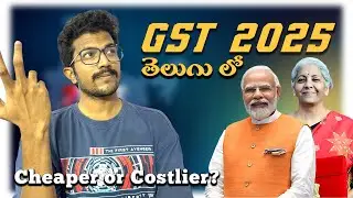 GST 2025 Reforms Explained in Simple Telugu | New GST Rates 5% & 18% | Jagadeesh Varma