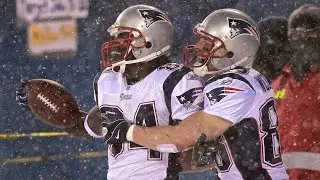 Deion Branch 59 Yard Touchdown in the Snow 2010 Patriots at Bears (4K60fps)