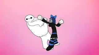 Stocking Anarchy VS Baymax FAN-MADE DE 3LAMESTUDIO 