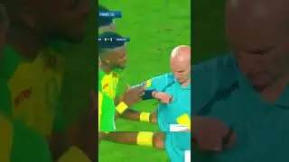 #tbt When Diego Carlos tripped the Referee and got sent off😳   #shorts #football