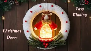 The CUTEST Christmas Decor of 2025! DIY Light Up Angel - Christmas decoration ideas