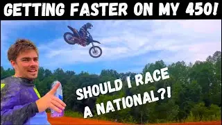 Should I Race a National on my New 450?? MX421 Weekday Practice