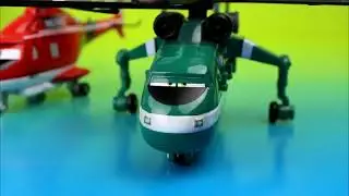 Disney Planes Fire & Rescue Cabbie Transporter Dusty Blade Ranger - Just4fun290 Original Videos