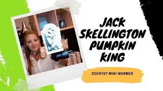 Jack Skellington Pumpkin King Scentsy Mini Warmer
