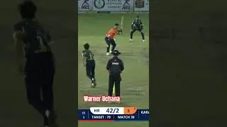 Warner Uchana Massive power hitting in ISCL        #warner #uchana #powerhitting #power #six