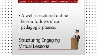 Online Teaching Pedagogy | Lesson Planning and Content Delivery