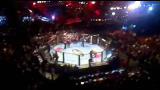 GEORGE SOTIROPOULOS -UFC127 - australian fans go crazy