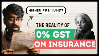 0% GST on Life/ Health Insurance Premiums, but you will PAY MORE!