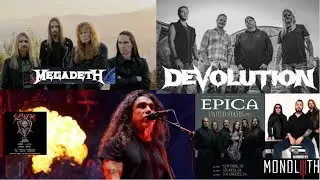 Megadeth new album on BLKIIBLK - Slayer 2 new shows - Exodus tour - Monolith - Epica 3 US shows!