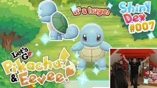 FINALLY I GOT IT! EPIC SHINY SQUIRTLE IN POKEMON LETS GO PIKACHU AND EEVEE!