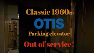 Out of service! Classic 1960s Otis parking elevator @ the Lord Nelson Hotel, Halifax N.S.