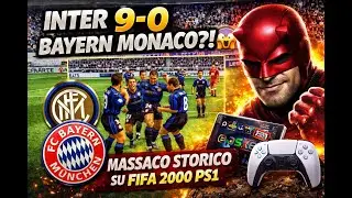 Inter 9-0 Bayern Monaco?! 😱 Massacro Storico su FIFA 2000 PS1