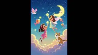 Luna and the Star Friend 🌙✨ | A Magical Night Short #animation #disney