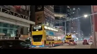 23-1-2026 🌃 城巴 905 Volvo B9TL 和 E21 E50D 12.8米 途經旺角 🛣