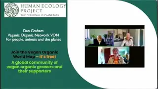 Dan Graham - Veganic Organic Network VON For people, animals and the planet.