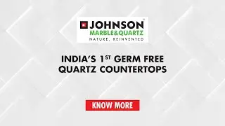 Top Shield &ndash;India&rsquo;s 1st Germ Free Quartz Countertops from Johnson Marble & Quartz
