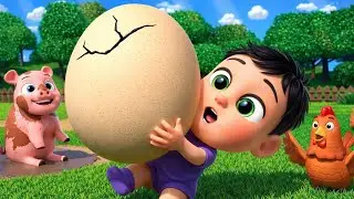 Humpty Dumpty 🥚 | #HumptyDumpty Sat On A Wall | Nursery Rhymes Song | @cartoonAGJ 