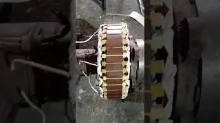 320 KVA alternator exciter rotor rewinding