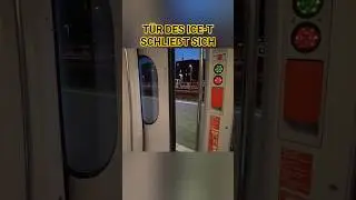 T&uuml;r des #ICE T schlie&szlig;t sich! #db #bahn #zug #trainspotting #fernverkehr #t&uuml;r #schlie&szlig;t #ansto&szlig;takt