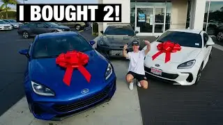 TAKING DELIVERY OF MY 2022 SUBARU BRZ&rsquo;S!!!