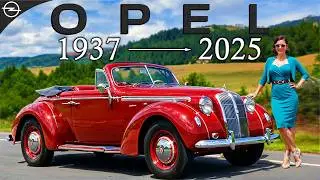 OPEL Executive Car Evolution &ndash; From (1937&ndash;Present)