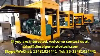 Starlight Silent Generator Trailer Generator - China Diesel Generator Manufacturer