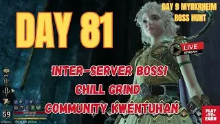 Legend of Ymir – Day 81 Live | Inter-Server Boss! Chill Grind + Community Kwentuhan