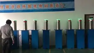 parking security bollard rising bollards,hydraulic bollards supplier-turnstilebarrier.com