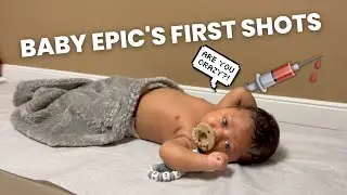 2 Month Check Up| Baby's First Shot🥺