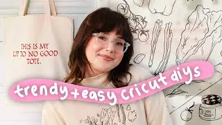ПРОСТЫЕ ПРОЕКТЫ CRICUT ДЛЯ НАЧИНАЮЩИХ ✦ модные дизайны с использованием Cricut Joy Xtra ✦