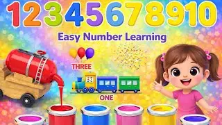Learn Numbers 1 to 10 & ABC | Easy Learning for Kids | Roy Kids Gyan