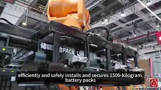 🚨 The Future of Manufacturing is HERE! 5000kg Heavy-Duty Robot.🚨