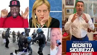 Video! Italy's Latest 2025 Decree That Has Become Law, Matteo Salvini, Giorgia Meloni
