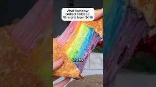Лучший радужный сэндвич с сыром на гриле 2016 года.