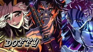 AS 3 LUAS SUPERIORES - Akaza, Douma e Kokushibo (Kimetsu No Yaiba) | Tio Doffy @ToyotaruOficial 