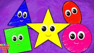 Live Shows - Learn Shapes Song + More Educational Rhymes & Cartoon Videos for Kids