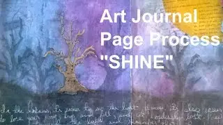 Art Journal Page-Shine by Imperfect Impulses